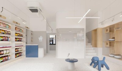 现代宠物店3D模型下载